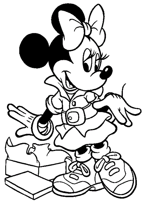 Desenho de Disney para colorir e imprimir: número 14