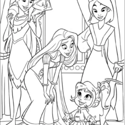 Desenho de Disney para colorir e imprimir: número 19