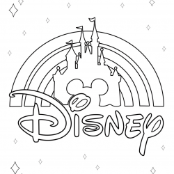 Desenho de Disney para colorir e imprimir: número 23