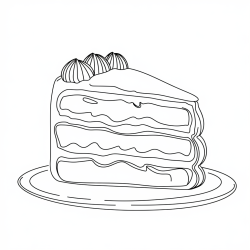 Desenho de Doces para colorir e imprimir: número 3
