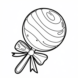 Desenho de Doces para colorir e imprimir: número 11