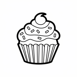 Desenho de Doces para colorir e imprimir: número 13