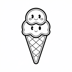 Desenho de Doces para colorir e imprimir: número 15