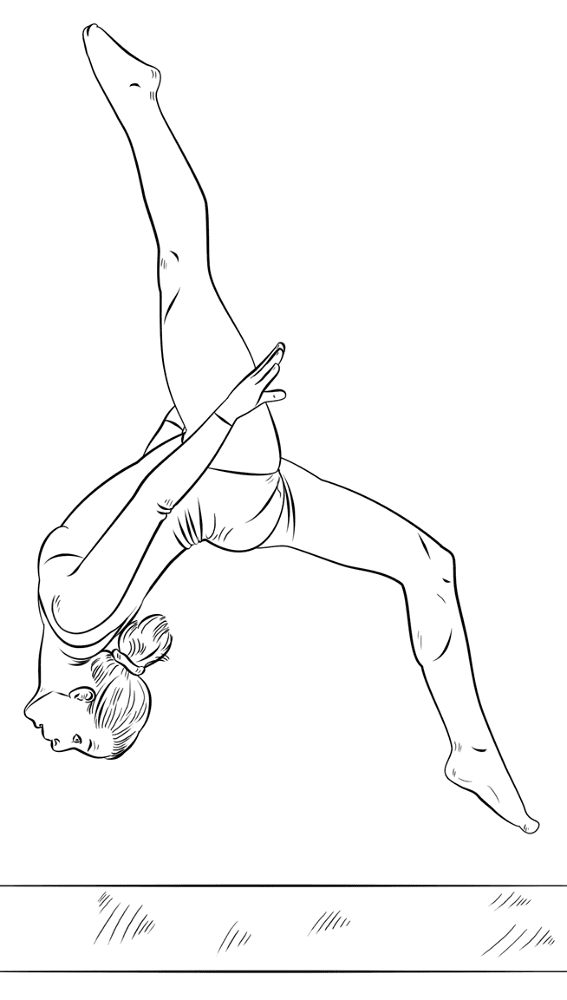 Desenho de Elegante para colorir e imprimir: número 20