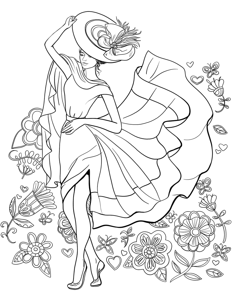 Desenho de Elegante para colorir e imprimir: número 30