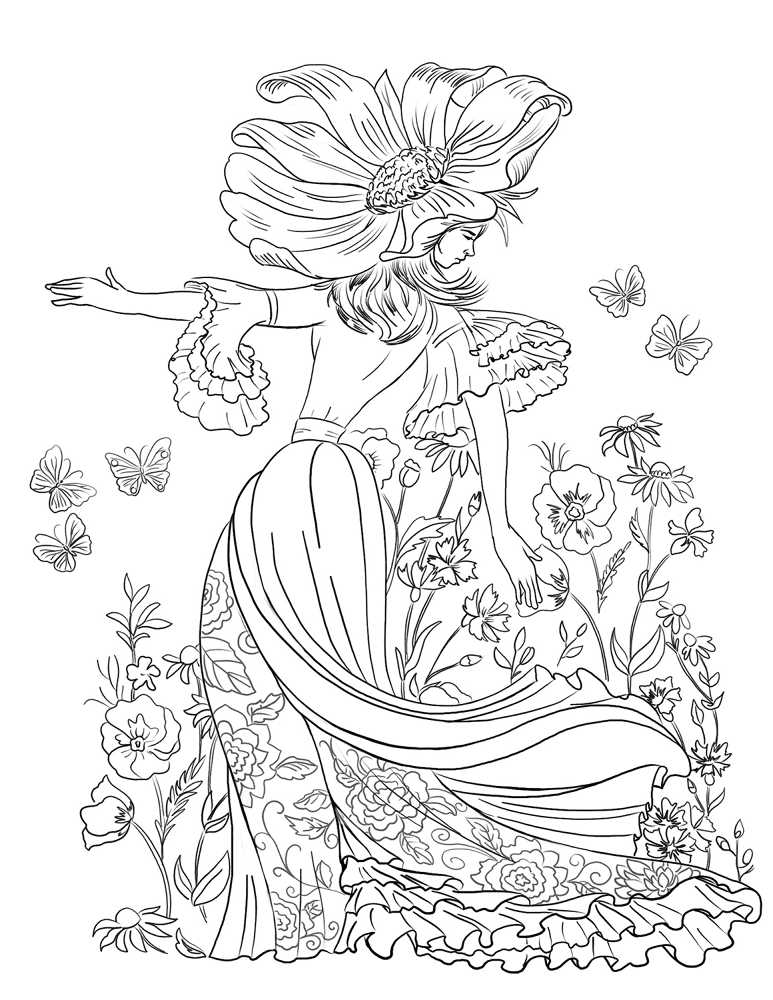 Desenho de Elegante para colorir e imprimir: número 37