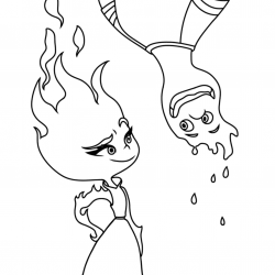 Desenho de Elementos para colorir e imprimir: número 11