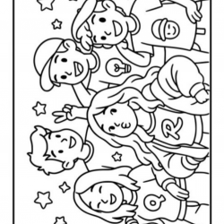 Desenho de Emilly Vick para colorir e imprimir: número 11