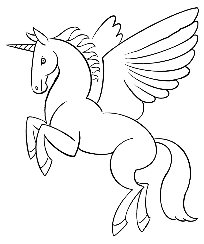 Desenho de Encantada para colorir e imprimir: número 4