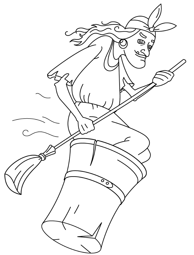 Desenho de Encantada para colorir e imprimir: número 5