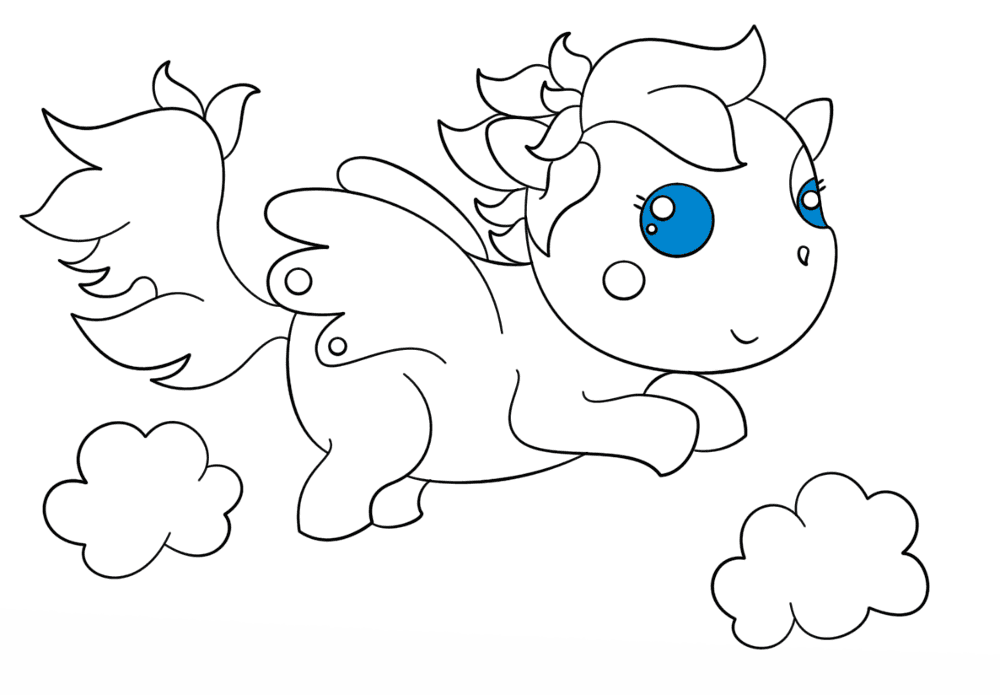 Desenho de Encantada para colorir e imprimir: número 11
