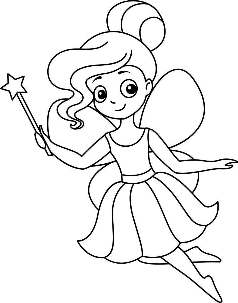 Desenho de Encantada para colorir e imprimir: número 14
