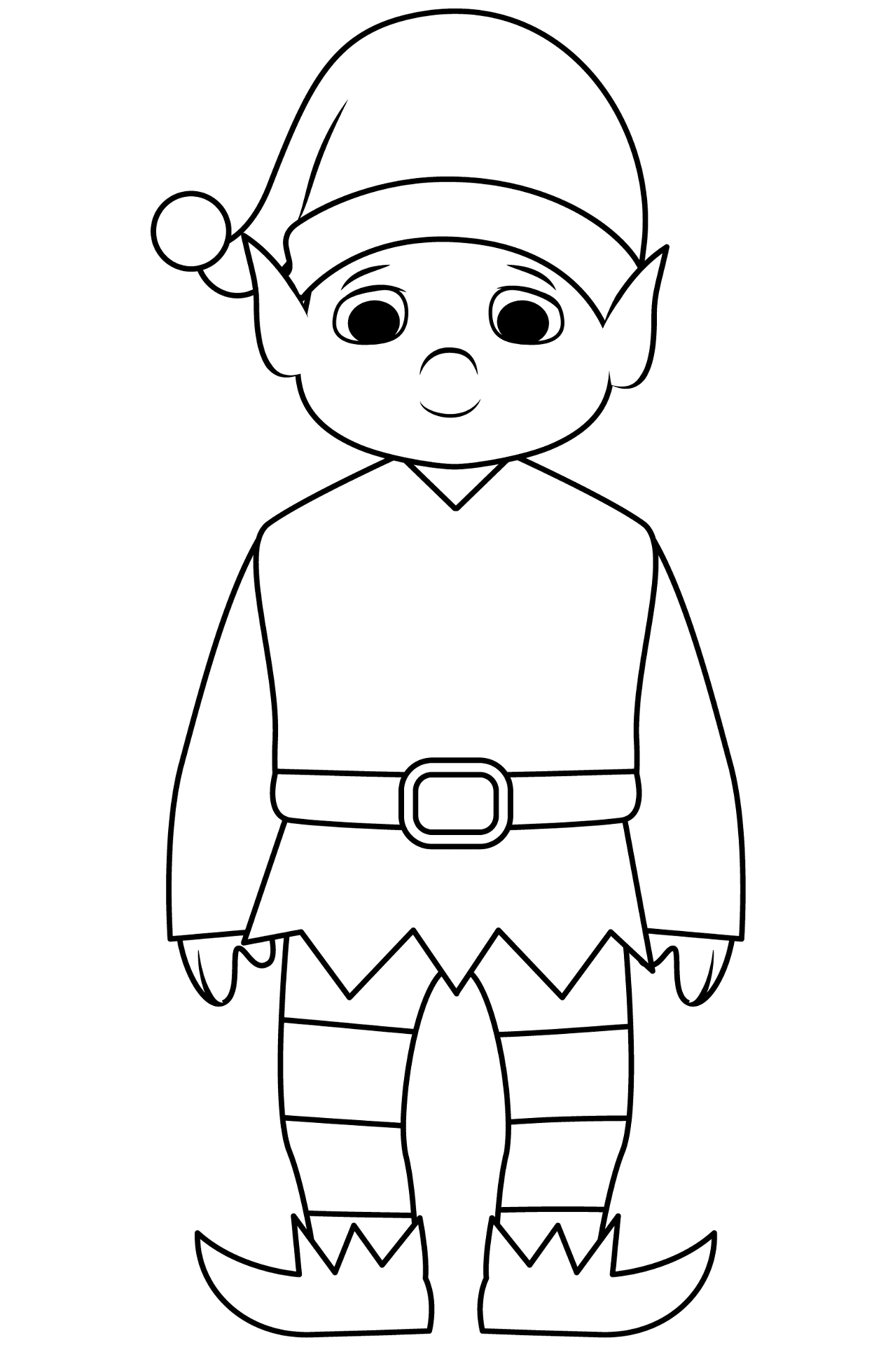 Desenho de Encantada para colorir e imprimir: número 25