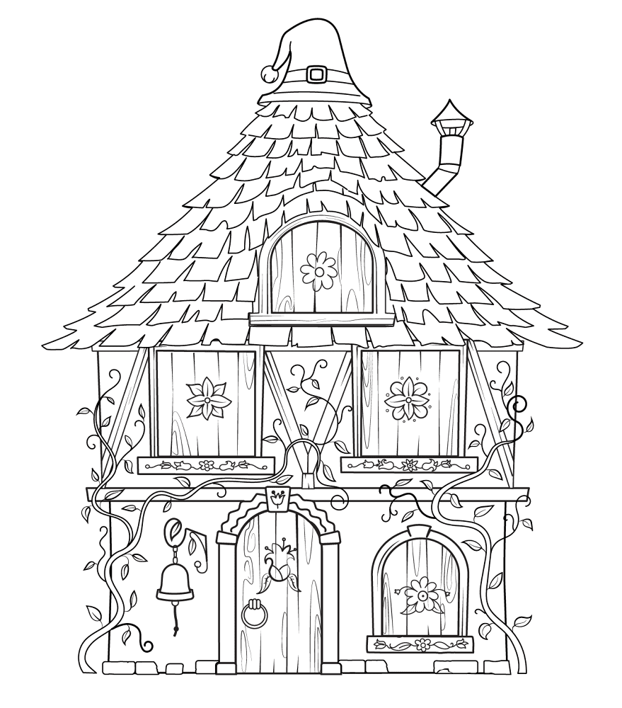 Desenho de Encantada para colorir e imprimir: número 26