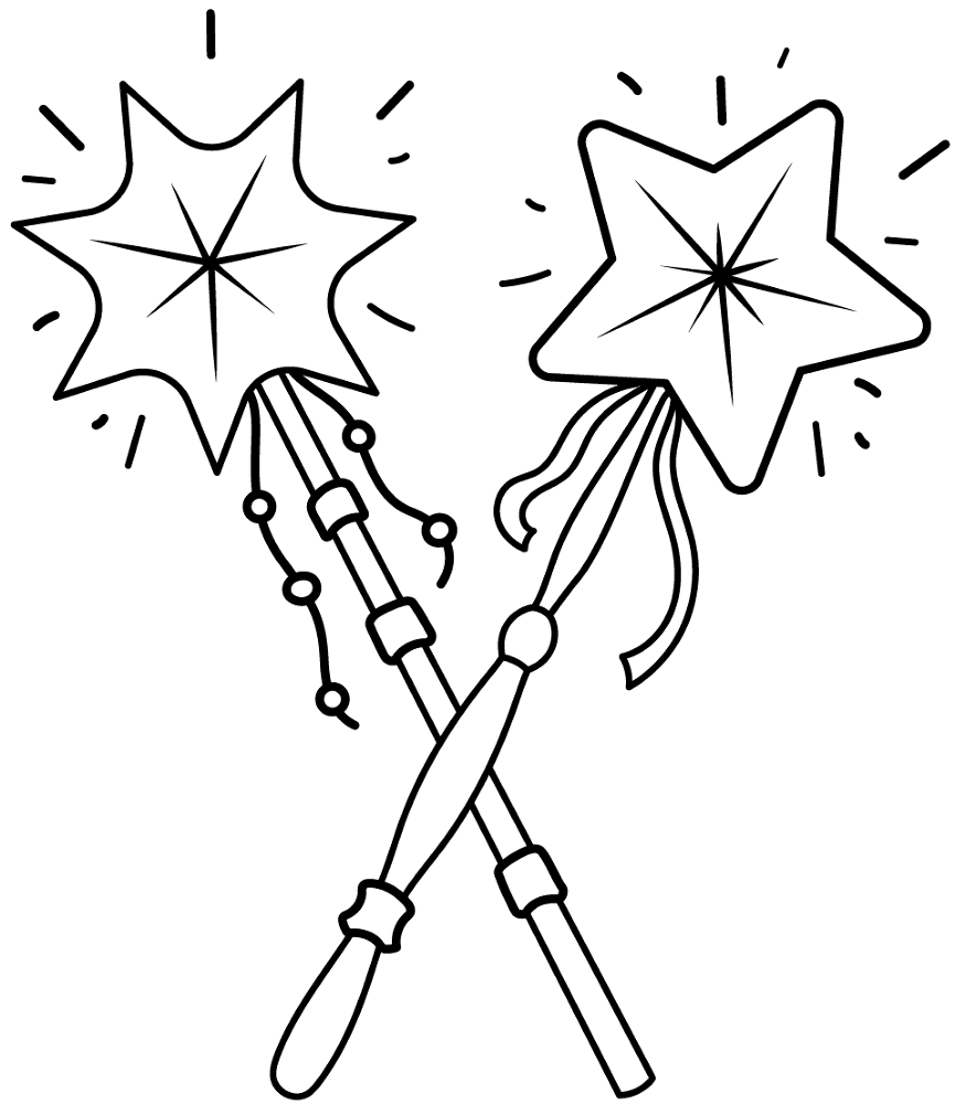 Desenho de Encantada para colorir