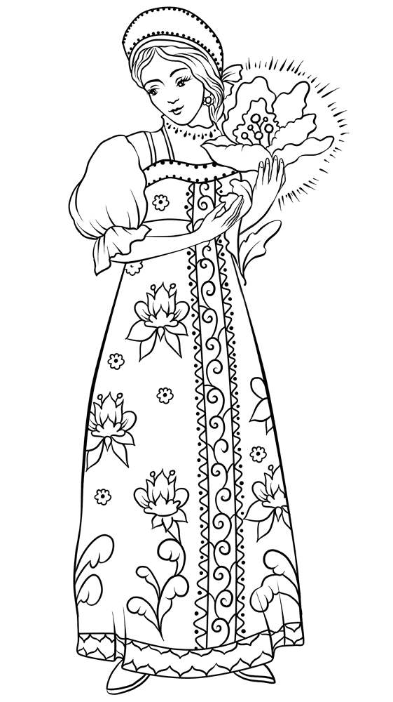 Desenho de Encantada para colorir