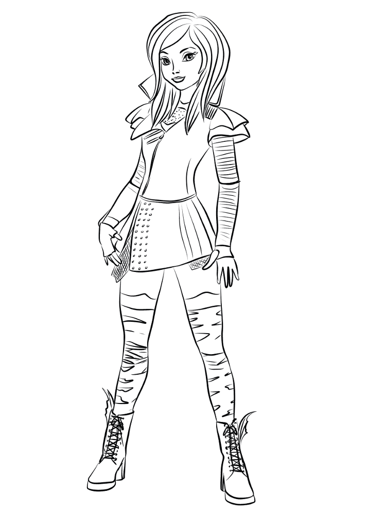 Desenho de Encantada para colorir