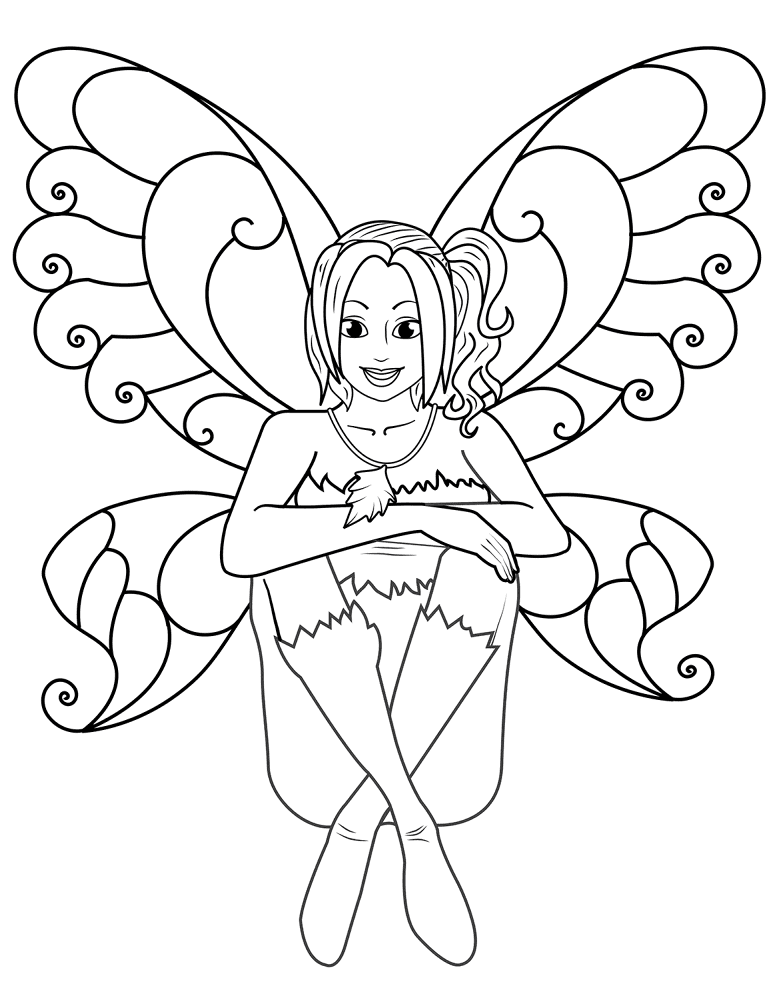 Desenho de Encantada para colorir