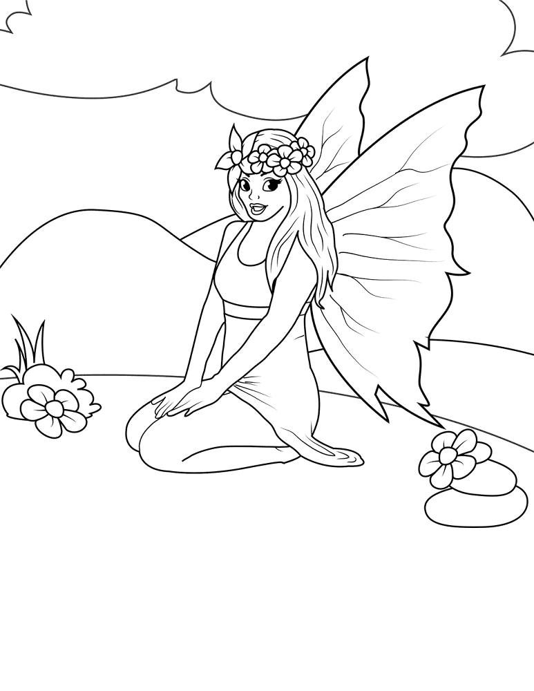 Desenho de Encantada para colorir