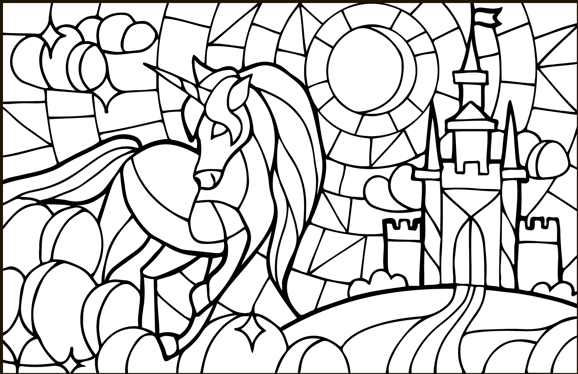 Desenho de Encantada para colorir