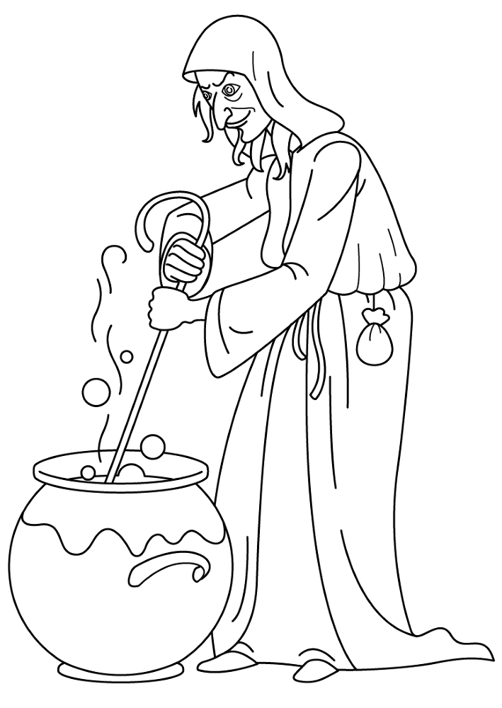 Desenho de Encantada para colorir
