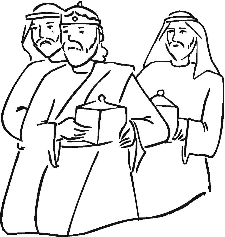 Desenho de Epifania Do Senhor para colorir e imprimir: número 14