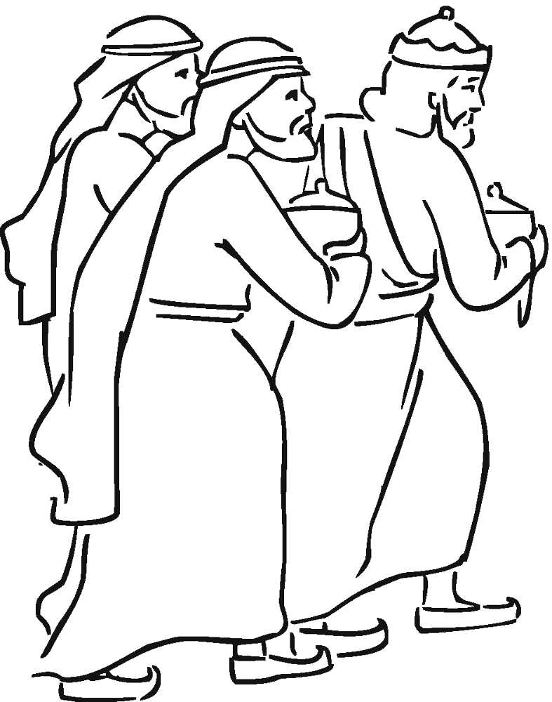 Desenho de Epifania Do Senhor para colorir e imprimir: número 16
