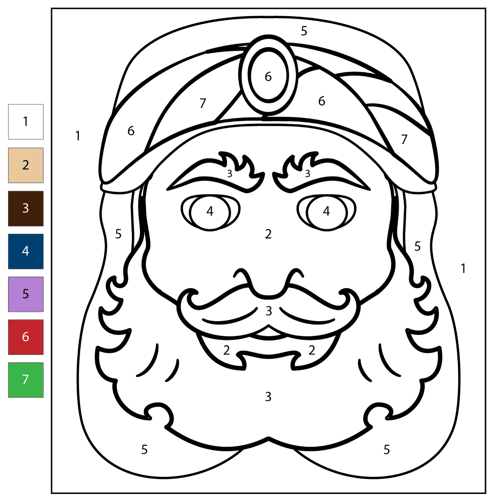 Desenho de Epifania Do Senhor para colorir e imprimir: número 20