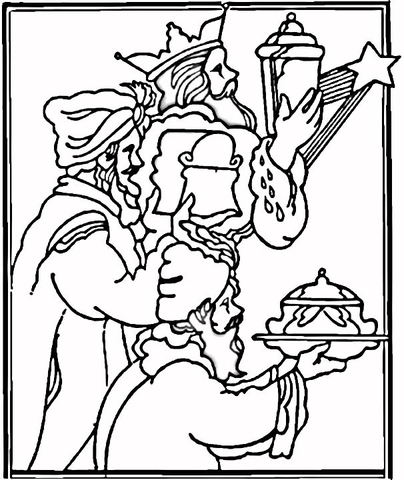 Desenho de Epifania Do Senhor para colorir e imprimir: número 23