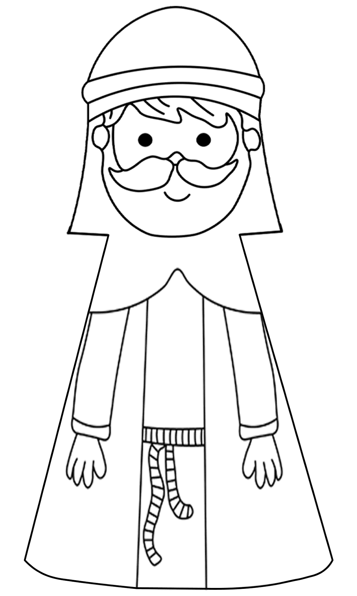 Desenho de Epifania Do Senhor para colorir e imprimir: número 29