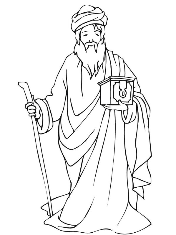 Desenho de Epifania Do Senhor para colorir e imprimir: número 42