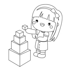 Desenho de Escola para colorir e imprimir: número 11