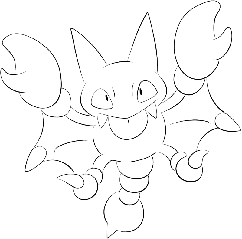 Desenho de Escorpiões para colorir e imprimir: número 21