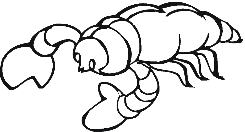 Desenho de Escorpiões para colorir e imprimir: número 29