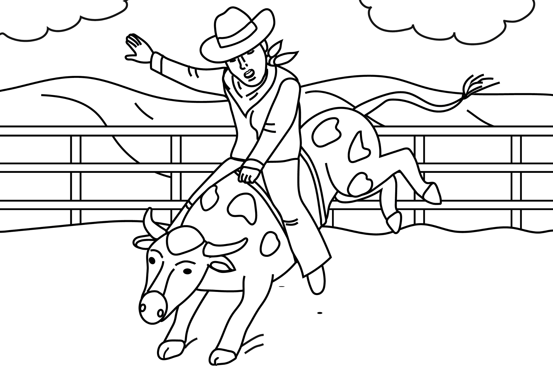 Desenho de Esportes Equestres para colorir