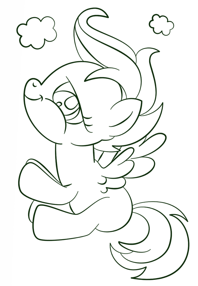 Desenho de Esportes Equestres para colorir