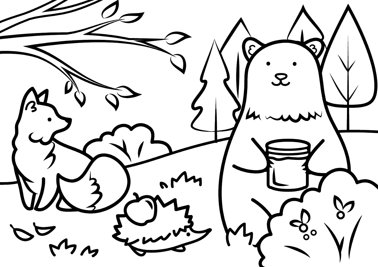 Desenho de Estações para colorir e imprimir: número 7