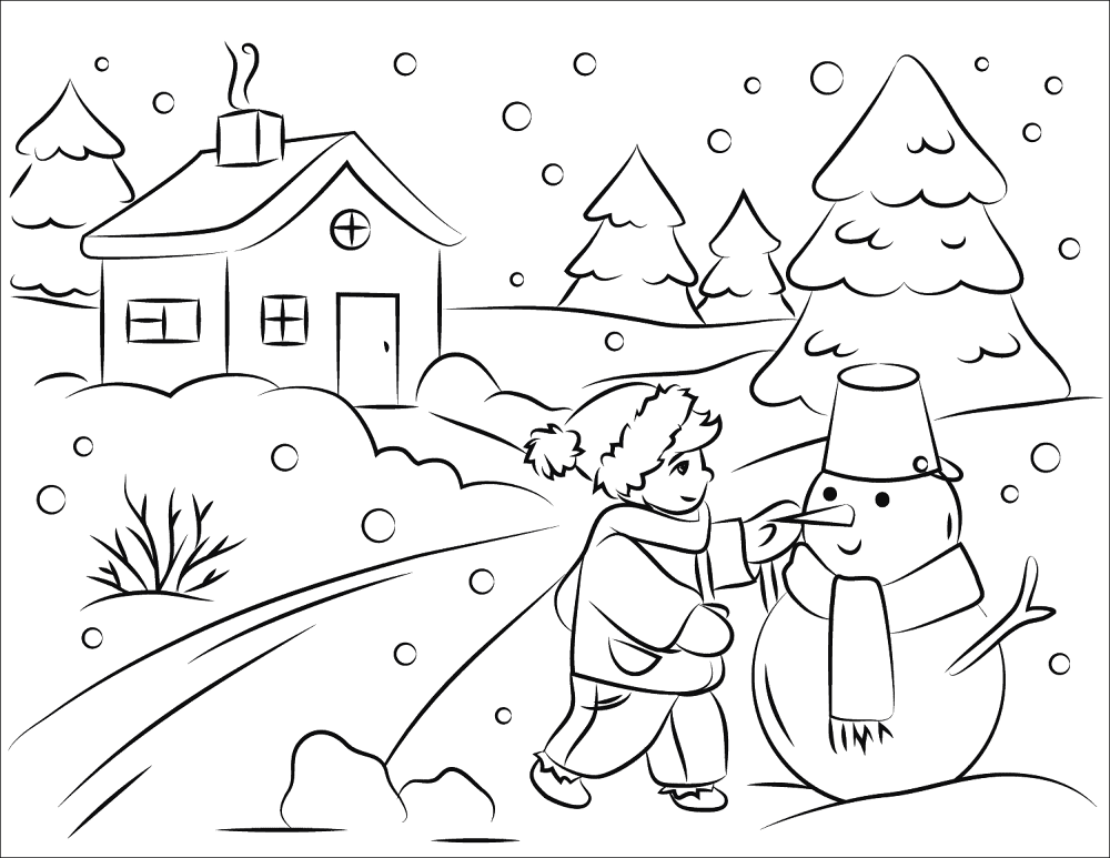Desenho de Estações para colorir e imprimir: número 15