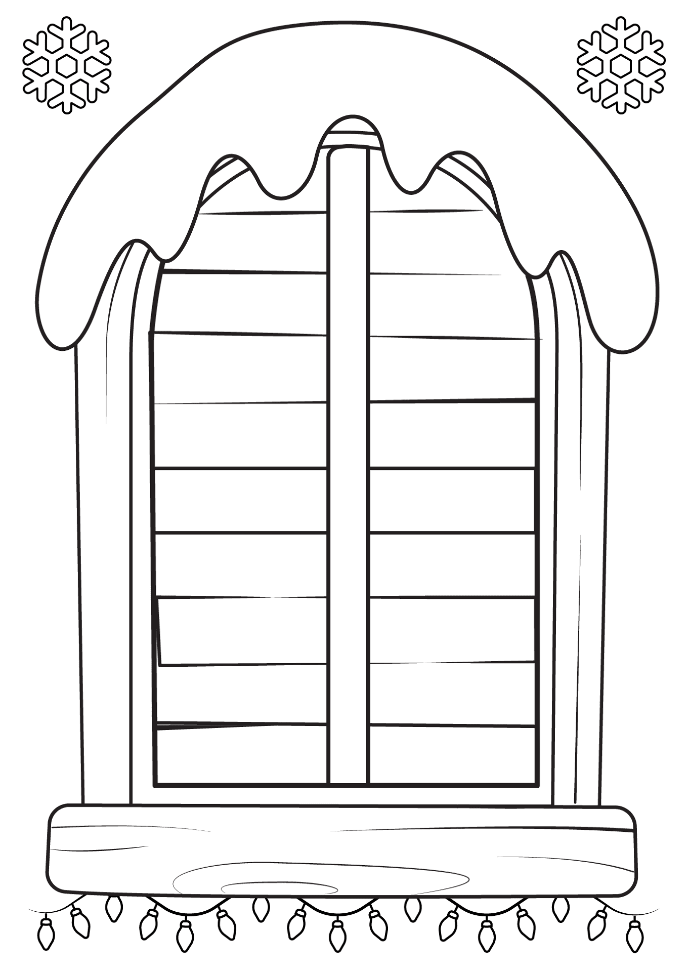 Desenho de Estações para colorir e imprimir: número 27