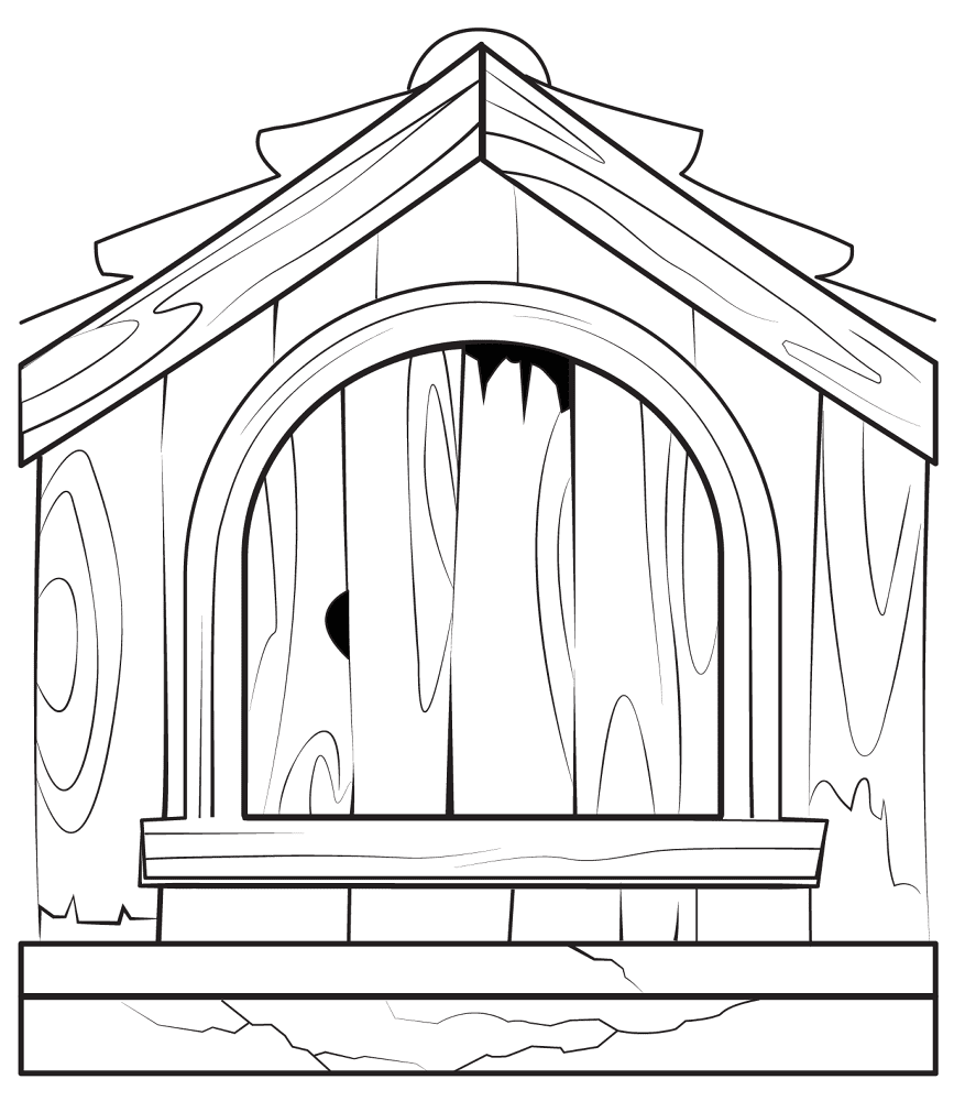 Desenho de Estações para colorir e imprimir: número 38