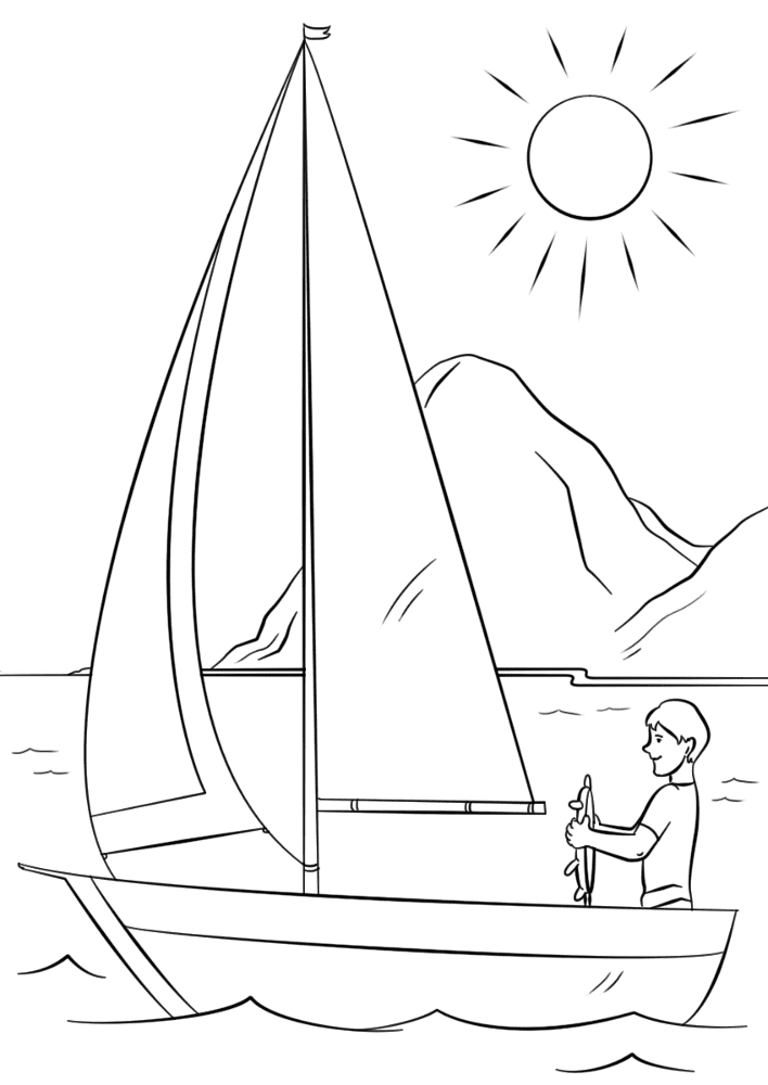 Desenho de Estações para colorir e imprimir: número 41
