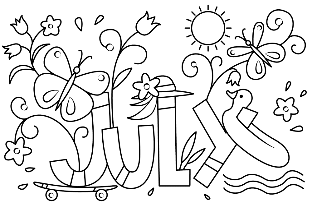 Desenho de Estações para colorir e imprimir: número 44
