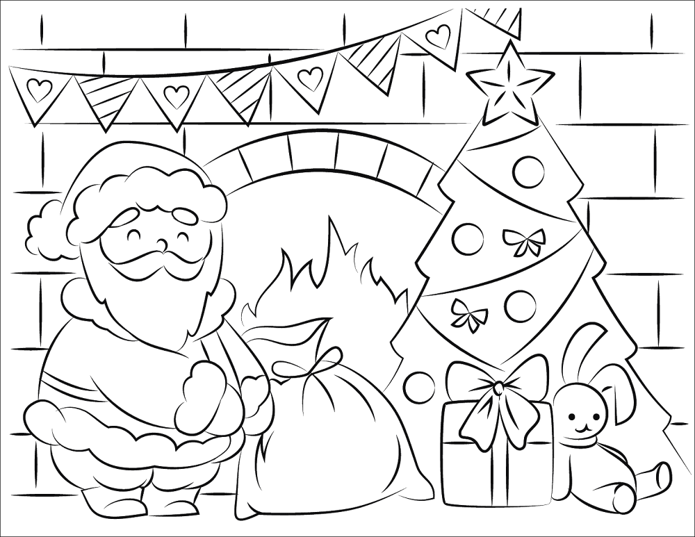 Desenho de Estações para colorir