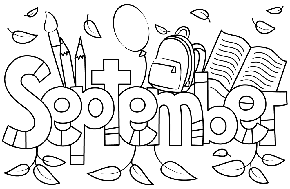 Desenho de Estações para colorir