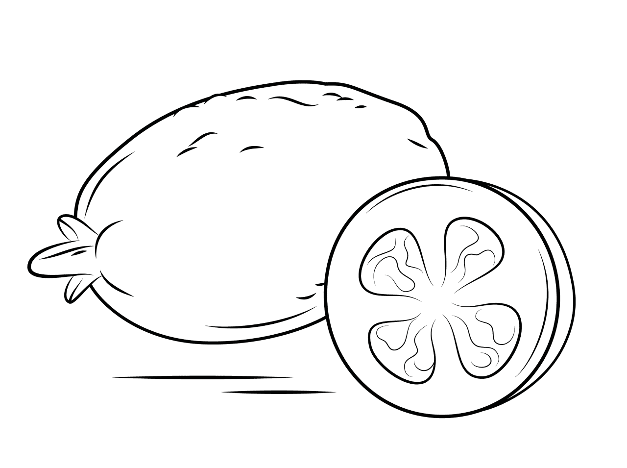 Desenho de Estações para colorir