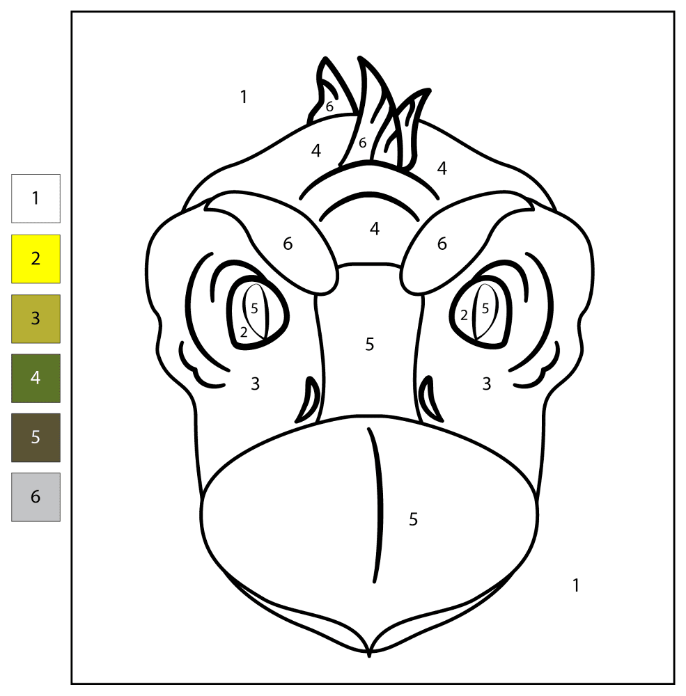 Desenho de Estegossauro para colorir