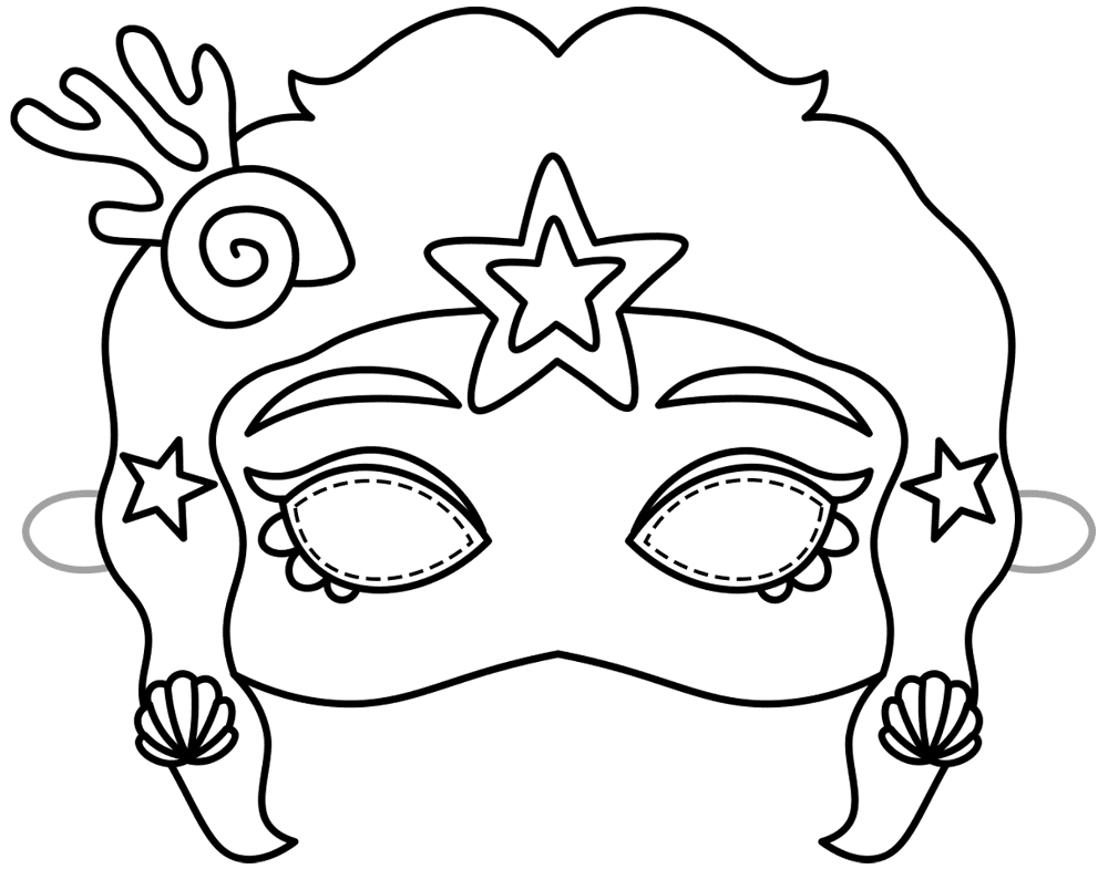 Desenho de Estrela Do Mar para colorir e imprimir: número 22