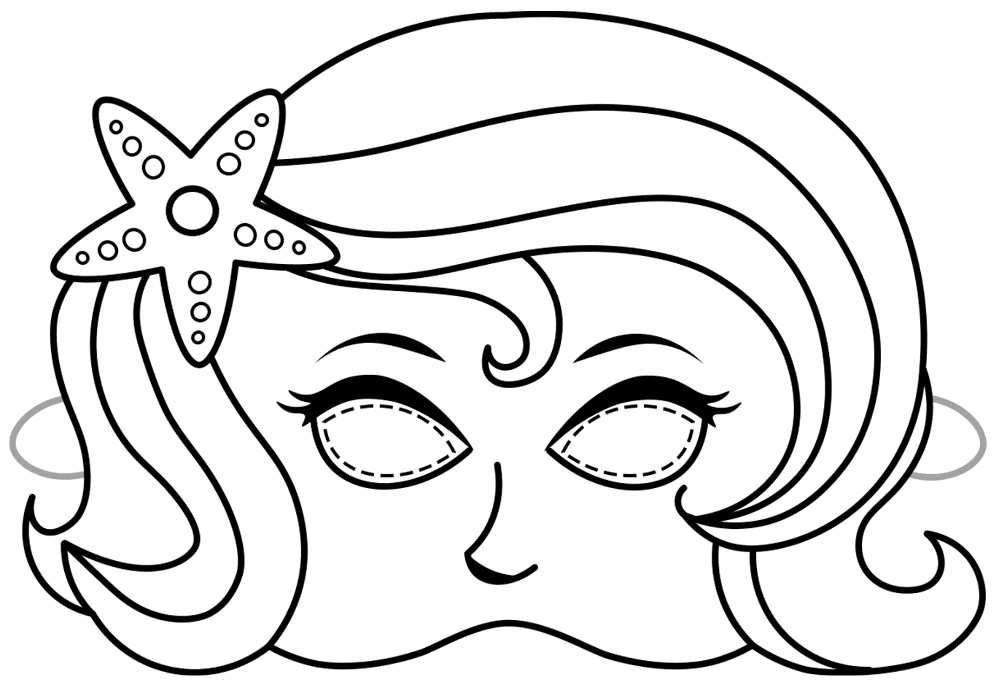 Desenho de Estrela Do Mar para colorir e imprimir: número 24