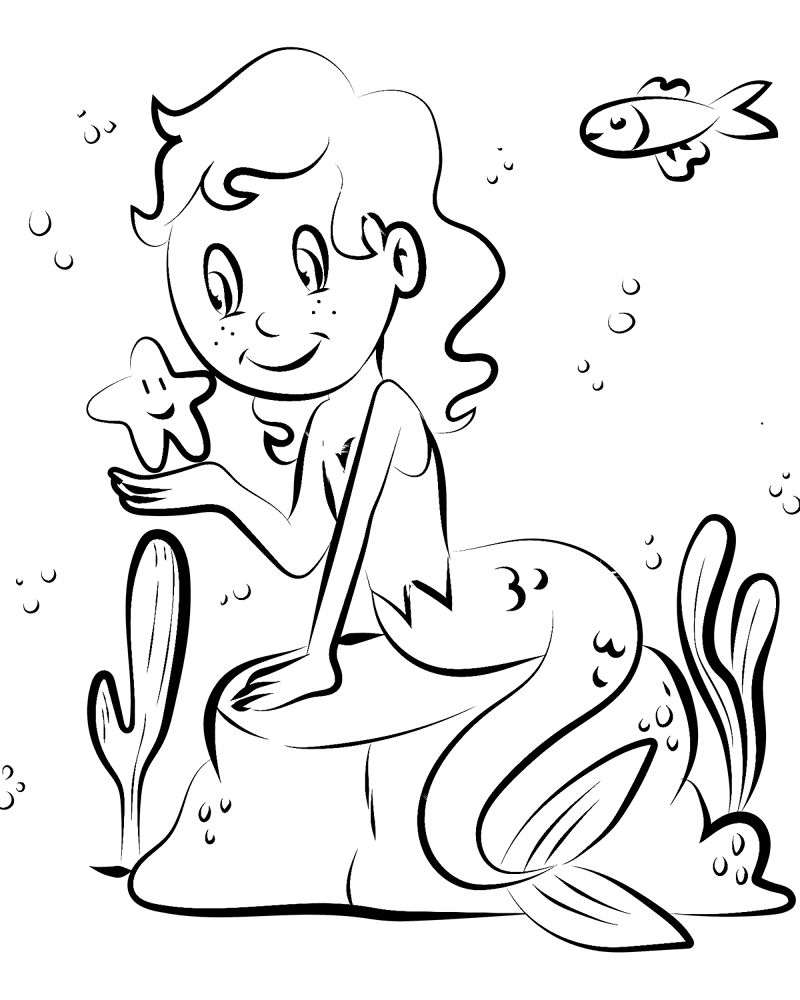 Desenho de Estrela Do Mar para colorir e imprimir: número 26