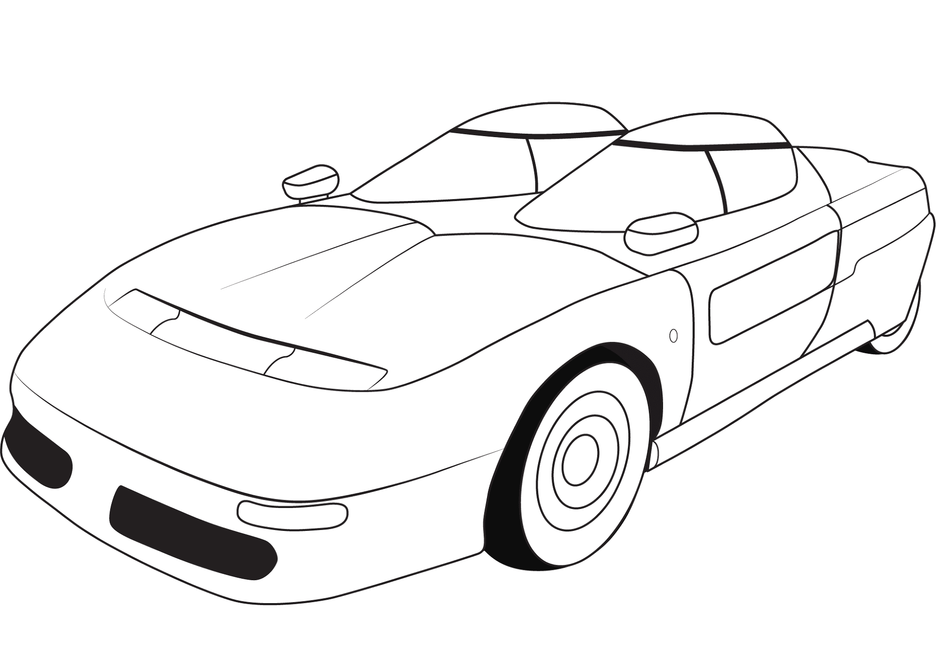 Desenho de Exótico para colorir e imprimir: número 31